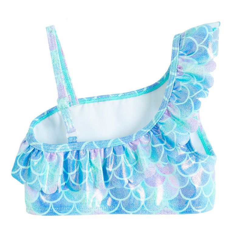 Cool Club, Strój kąpielowy dziewczęcy dwuczęściowy, UV 50, niebieski