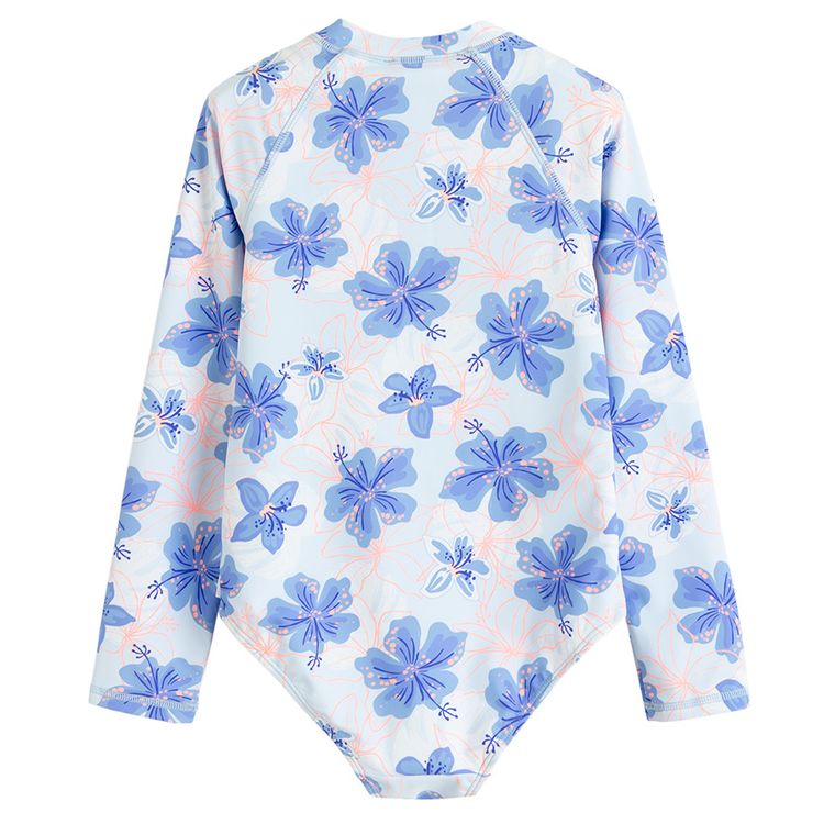 Cool Club, Strój kąpielowy dziewczęcy jednoczęściowy, UV 50, niebieski