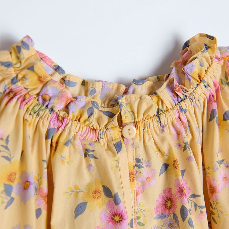 Cool Club, Sukienka dziewczęca bez rękawów, brzoskwiniowa