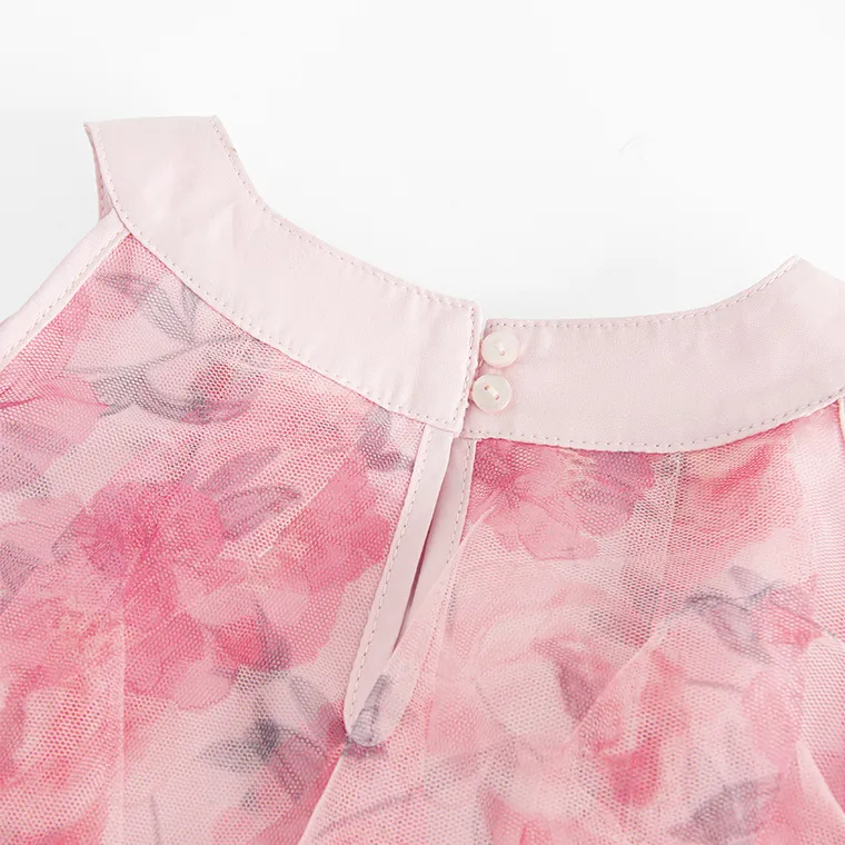 Cool Club, Sukienka dziewczęca bez rękawów, różowa