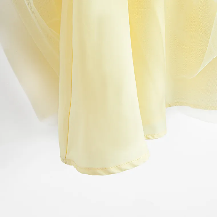 Cool Club, Sukienka dziewczęca bez rękawów, żółta