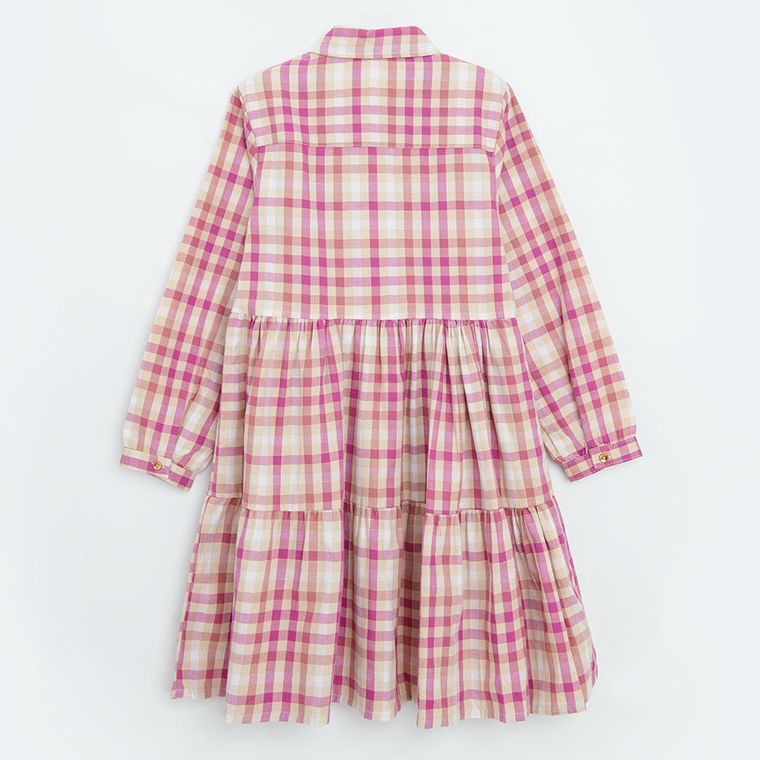 Cool Club, Sukienka dziewczęca z długim rękawem, mix