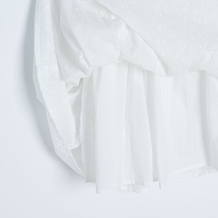 Cool Club, Sukienka dziewczęca z krótkim rękawem, biała