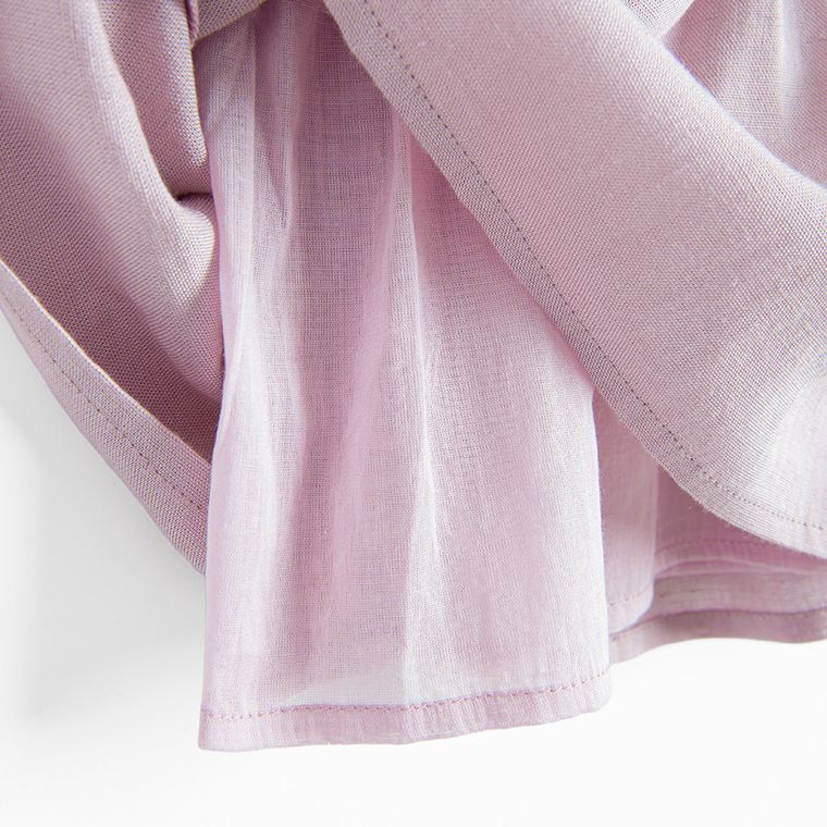 Cool Club, Sukienka dziewczęca z krótkim rękawem, fioletowa