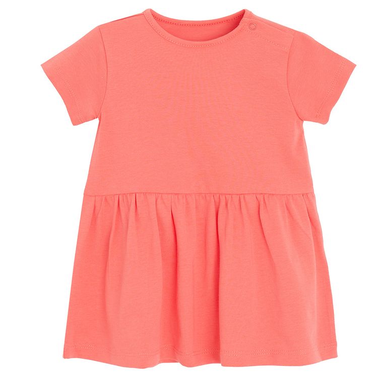 Cool Club, Sukienka dziewczęca z krótkim rękawem, mix, zestaw, 2 szt.