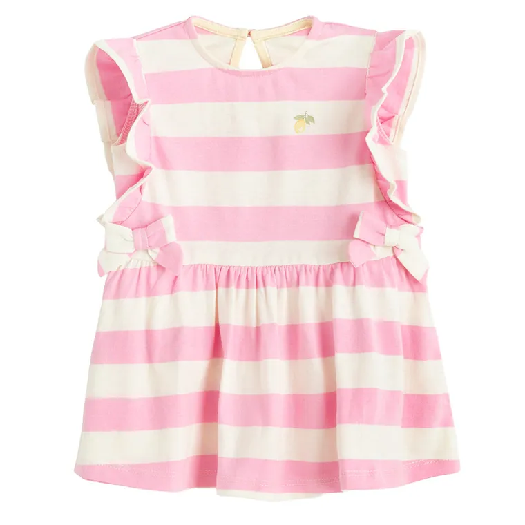 Cool Club, Sukienka dziewczęca z krótkim rękawem, mix, zestaw, 2 szt.