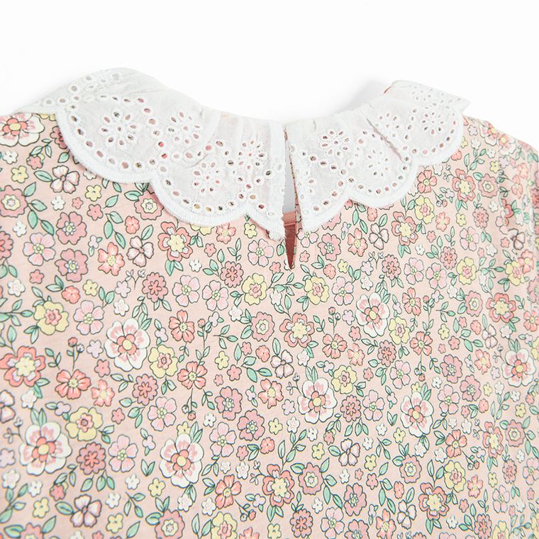 Cool Club, Sukienka dziewczęca z krótkim rękawem, różowa