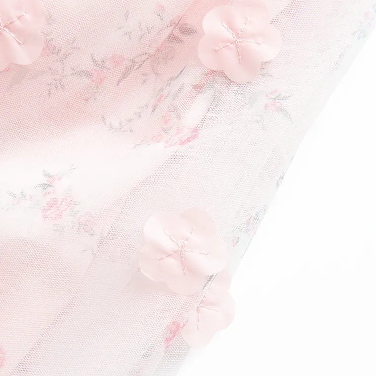 Cool Club, Sukienka dziewczęca z krótkim rękawem, różowa