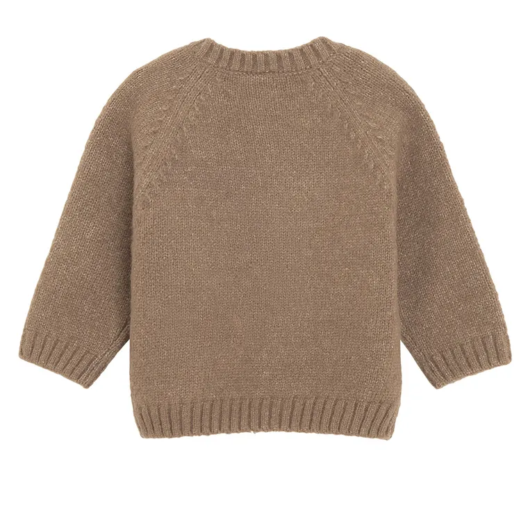 Cool Club, Sweter chłopięcy, brązowy
