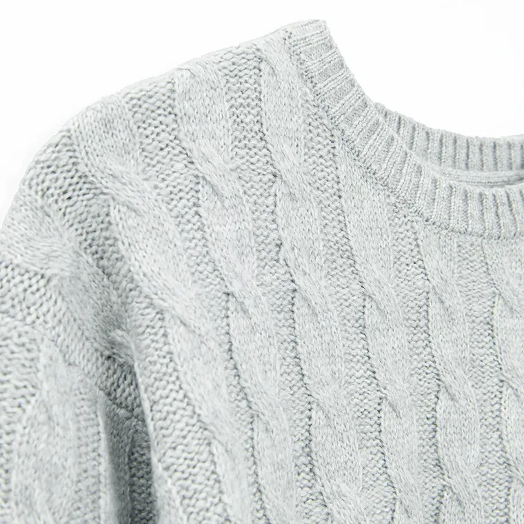 Cool Club, Sweter dziewczęcy, szary
