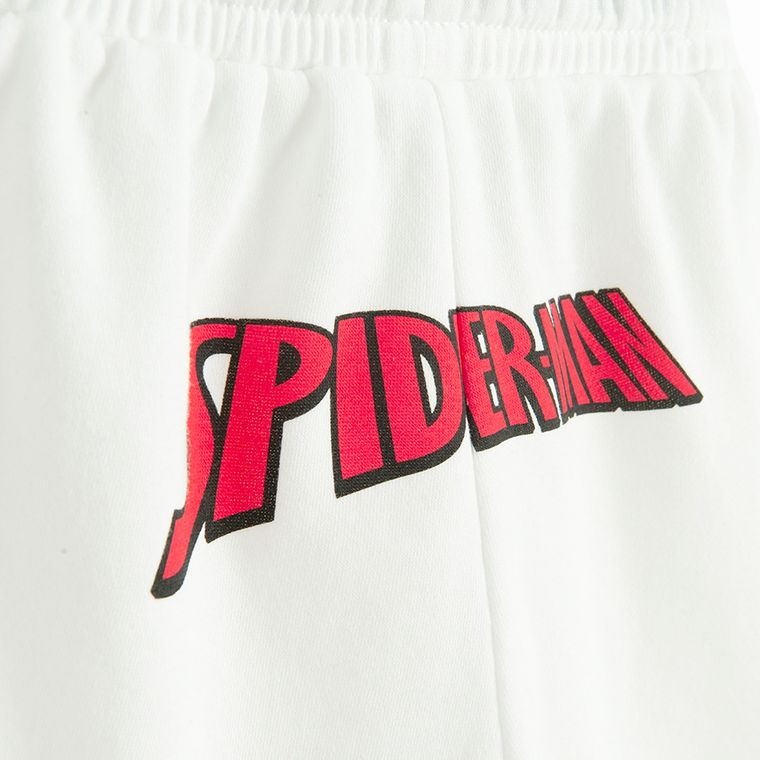 Cool Club, Szorty chłopięce, białe, Spider-Man