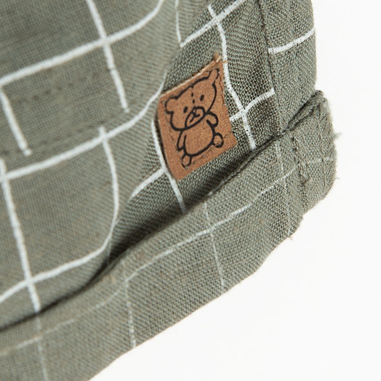 Cool Club, Szorty chłopięce, z lnem, khaki