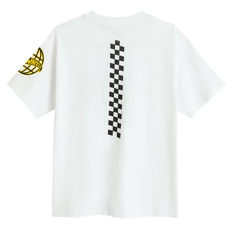Cool Club, T-shirt chłopięcy, biały, Hot Wheels