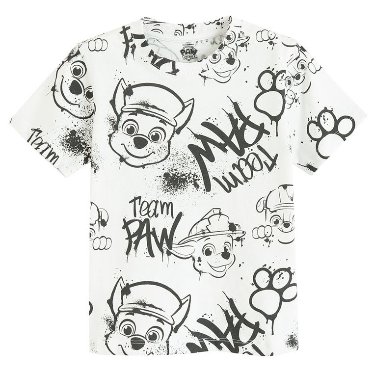 Cool Club, T-shirt chłopięcy, biały, zestaw, 2 szt., Psi Patrol