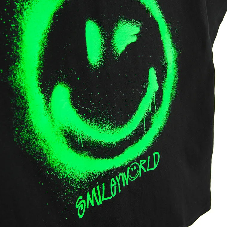 Cool Club, T-shirt chłopięcy, czarny, SmileyWorld