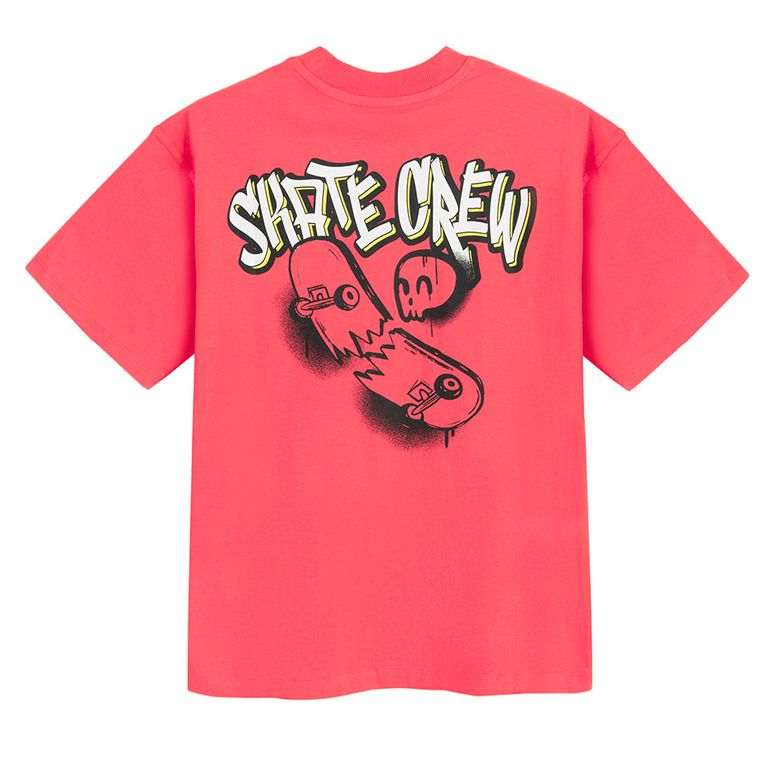 Cool Club, T-shirt chłopięcy, czerwony