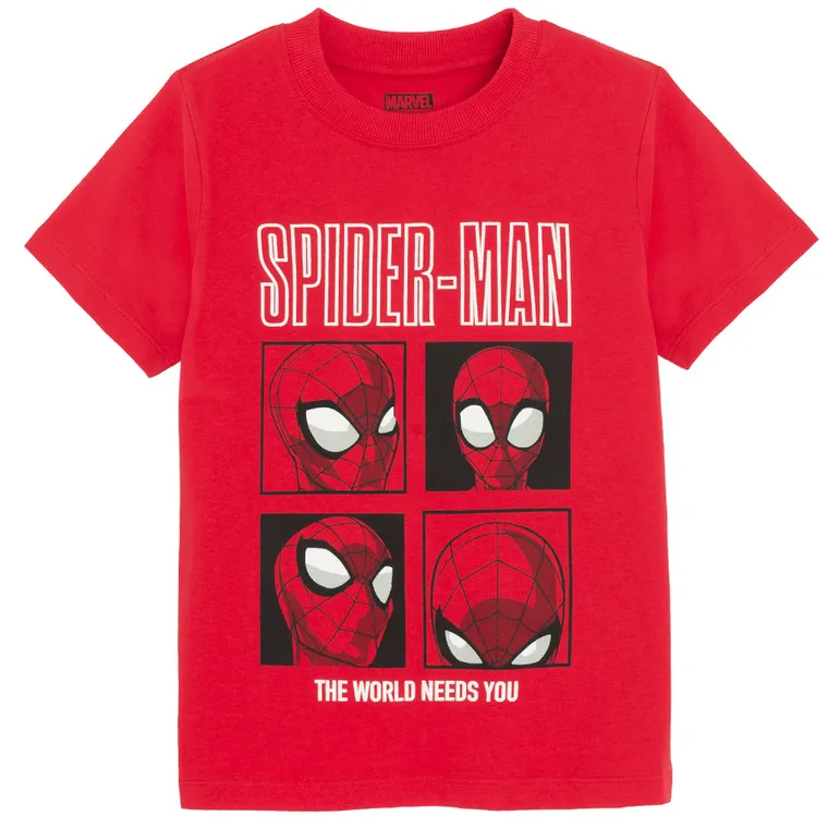 Cool Club, T-shirt chłopięcy, mix, zestaw, 3 szt., Spider-Man