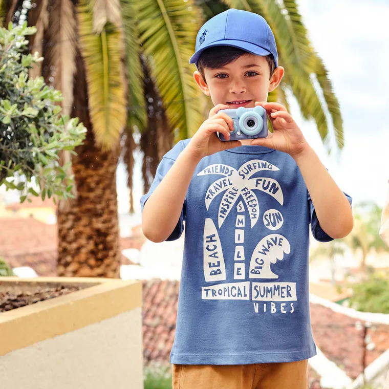 Cool Club, T-shirt chłopięcy, niebieski