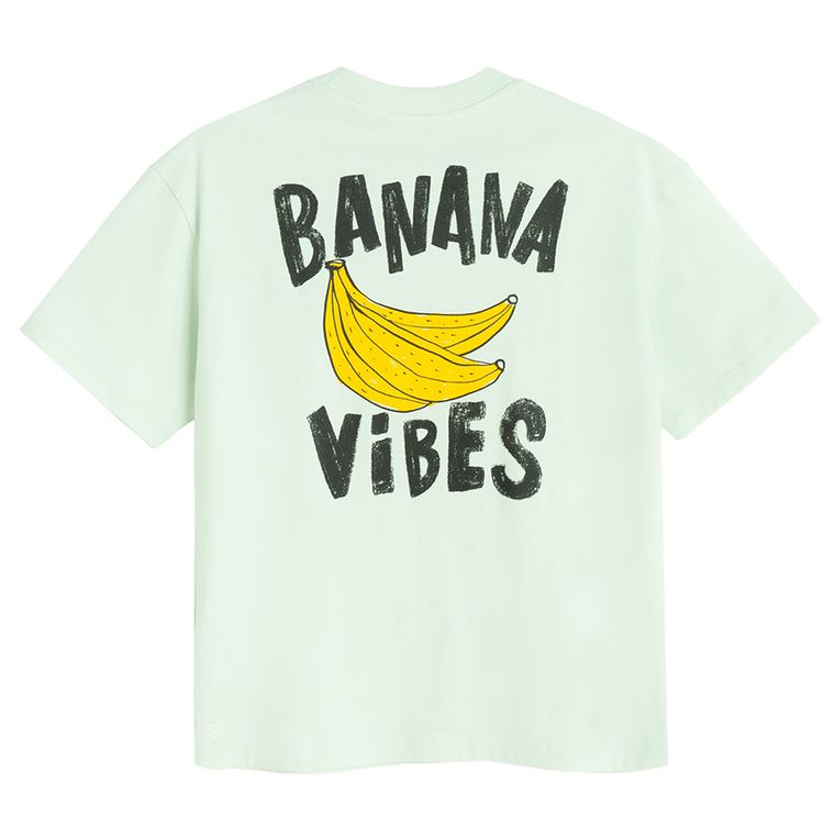 Cool Club, T-shirt chłopięcy, oversize, turkusowy