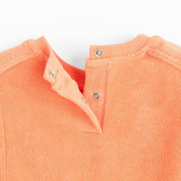 Cool Club, T-shirt chłopięcy, pomarańczowy