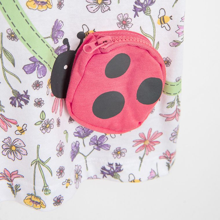 Cool Club, T-shirt dziewczęcy, biały