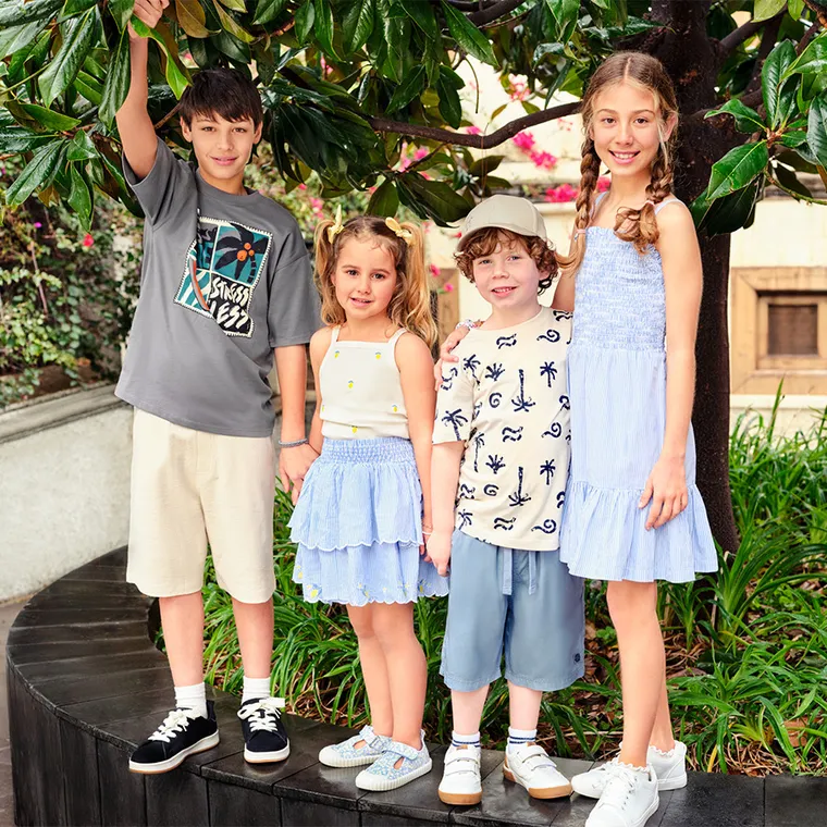 Cool Club, Top dziewczęcy, prążkowany, biały