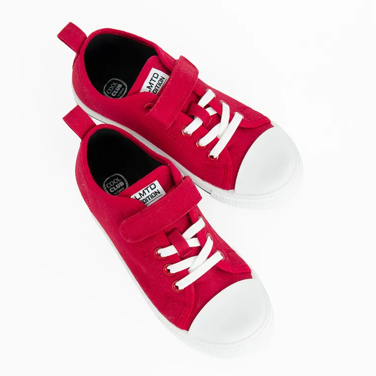 Cool Club, Trampki chłopięce, czerwone