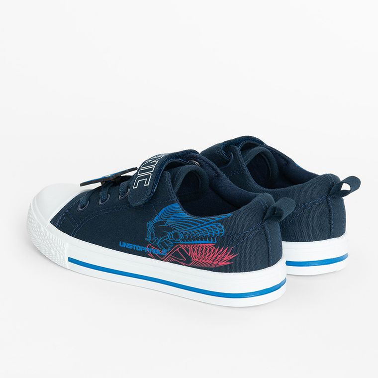 Cool Club, Trampki chłopięce, granatowe, Sonic the Hedgehog