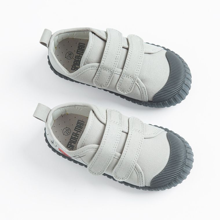 Cool Club, Trampki chłopięce, szare, Zdrowa Stopa, podeszwa Barefoot, Spider-Man