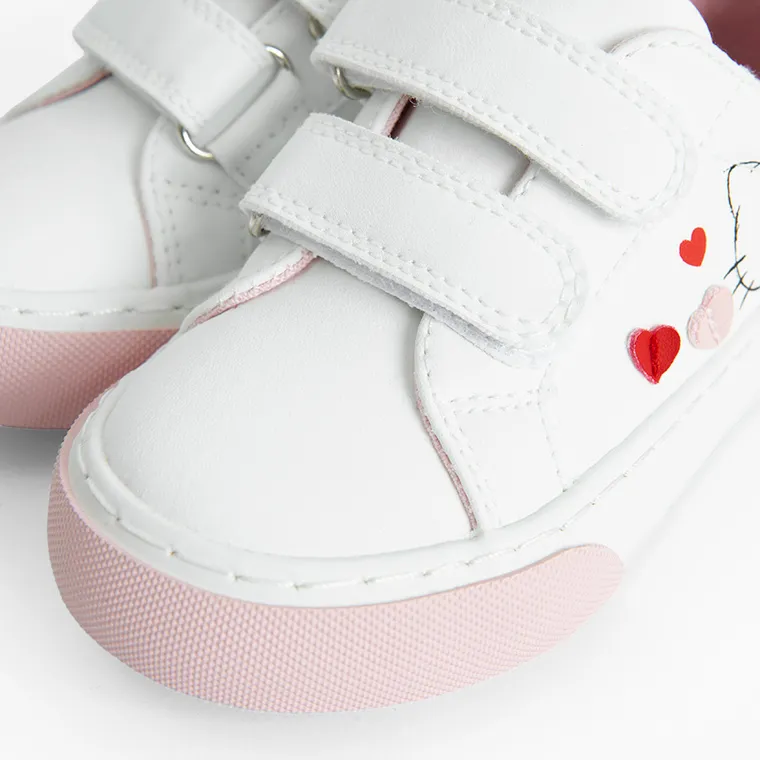 Cool Club, Trampki dziewczęce, białe, Hello Kitty