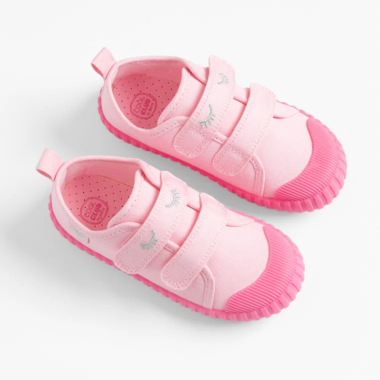 Cool Club, Trampki dziewczęce, różowe, Zdrowa Stopa, podeszwa Barefoot