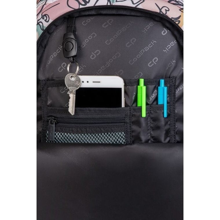 CoolPack, Drafter, plecak szkolny, 3-komorowy, Art Deco