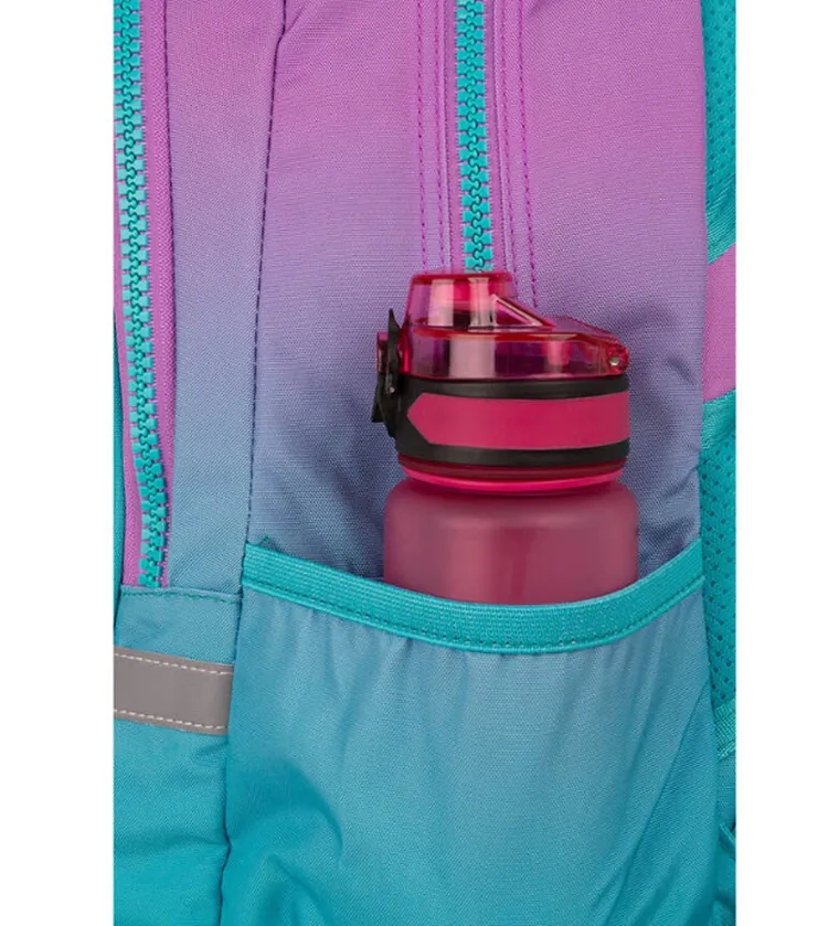 CoolPack, Factor X, plecak szkolny, 4-komorowy, Gradient Blueberry