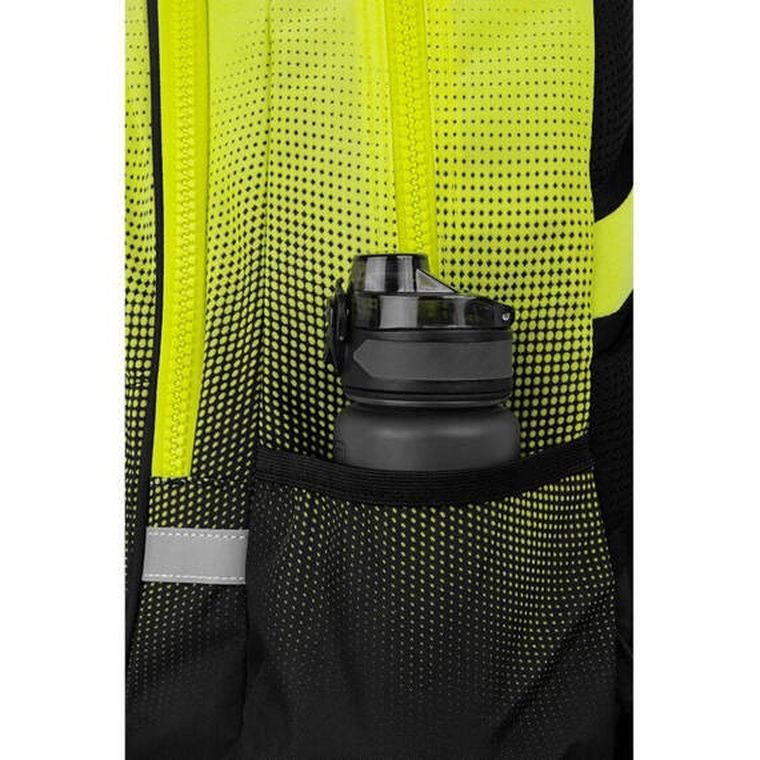 CoolPack, Factor X, plecak szkolny, 4-komorowy, Gradient Lemon