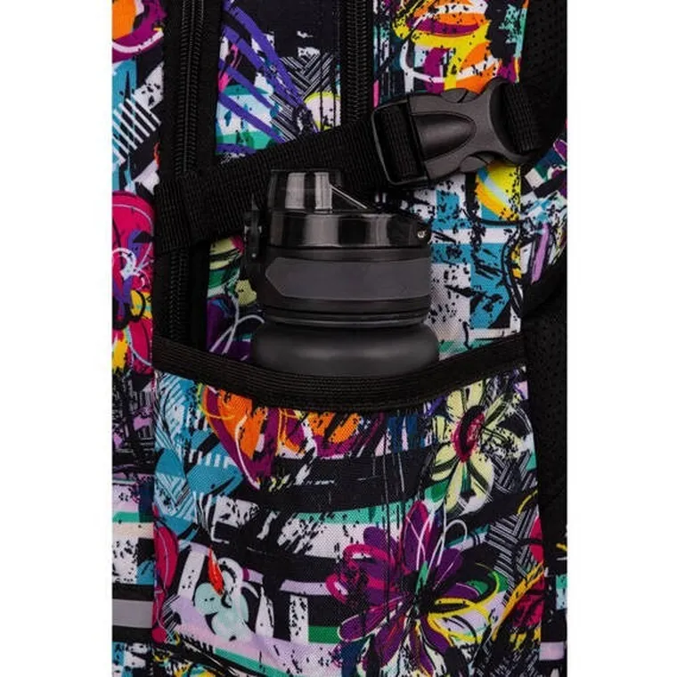 CoolPack, Factor X, plecak szkolny, 4-komorowy, Poster Flower