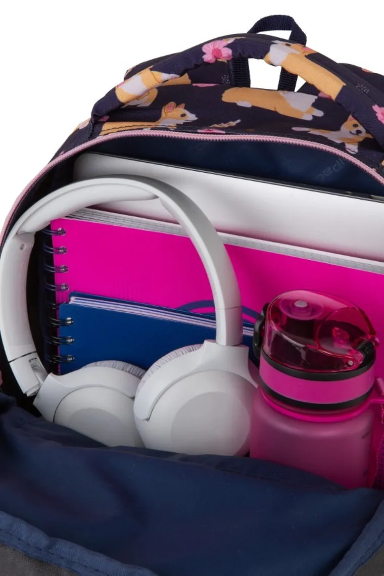 CoolPack, Jerry, plecak szkolny, 3-komorowy, Elisabeth