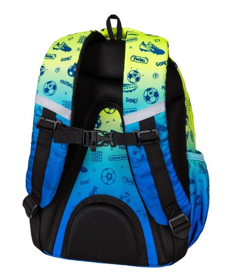 CoolPack, Jerry, plecak szkolny, 3-komorowy, Football 3T