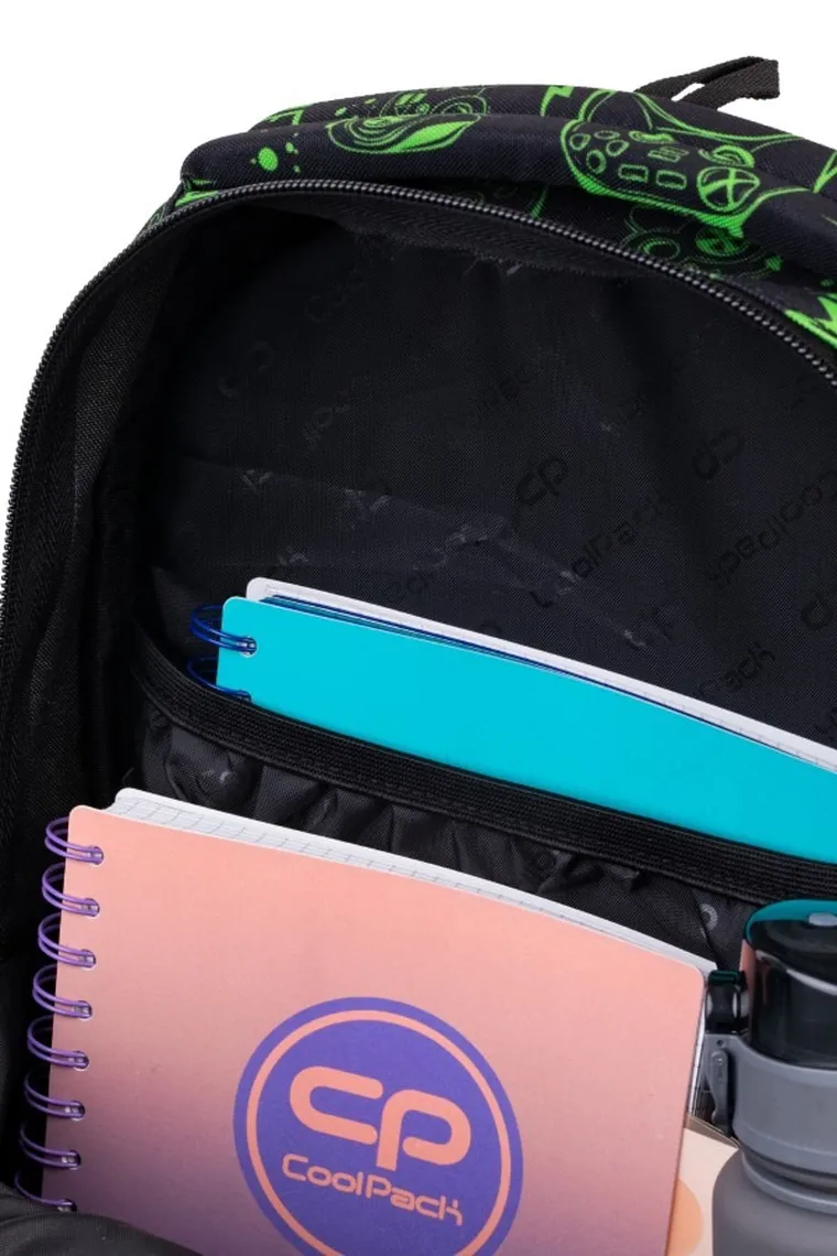 CoolPack, Jerry, plecak szkolny, 3-komorowy, Game Night