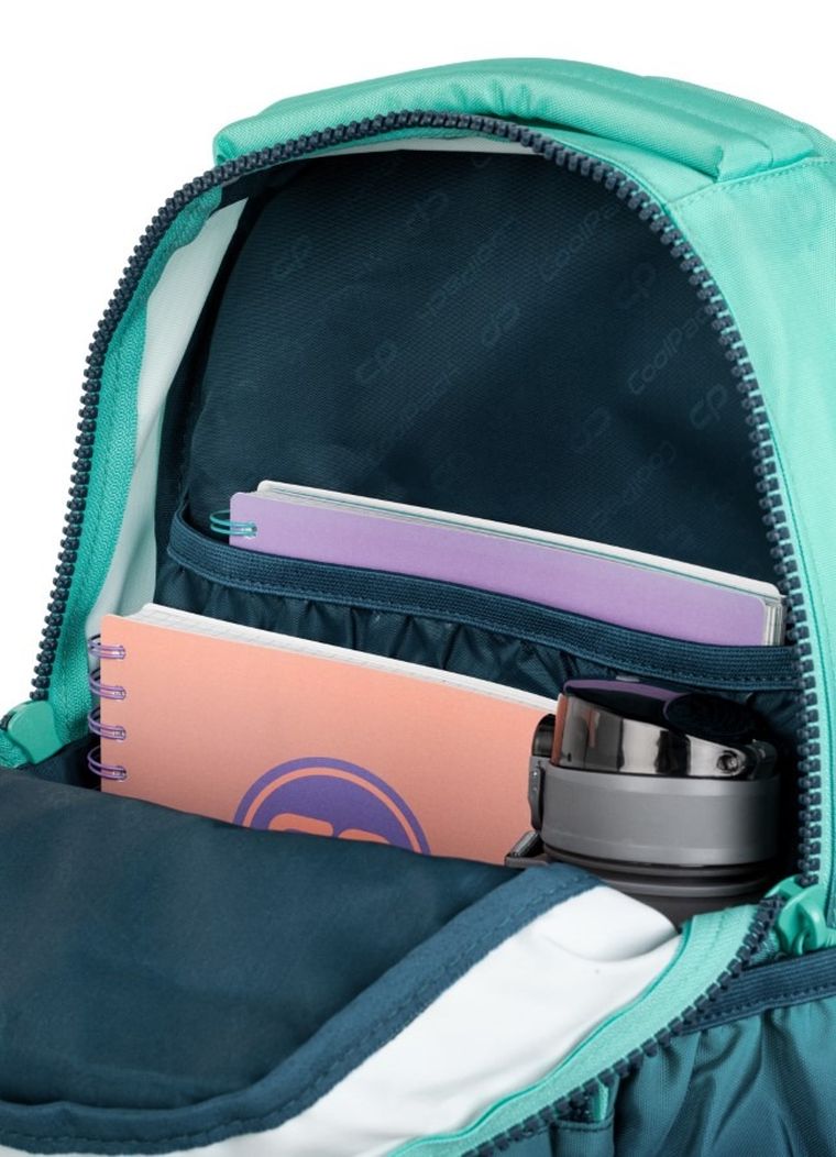 CoolPack, Jerry, plecak szkolny, 3-komorowy, Gradient Blue Lagoon