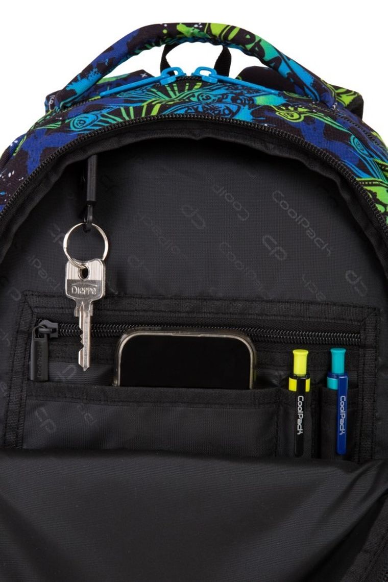 CoolPack, Jerry, plecak szkolny, 3-komorowy, Skate Night