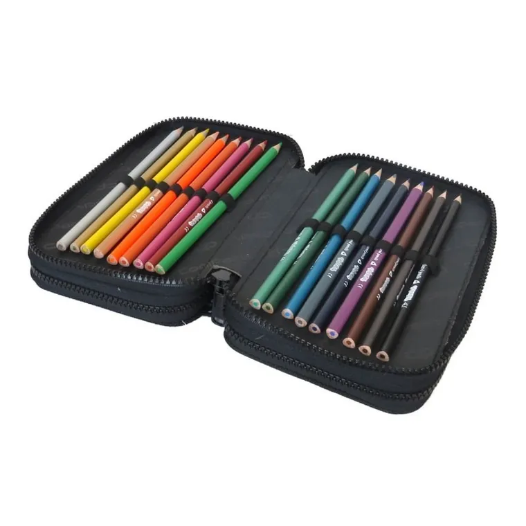 CoolPack, Jumper 3, piórnik rozkładany, potrójny, z wyposażeniem, Big City