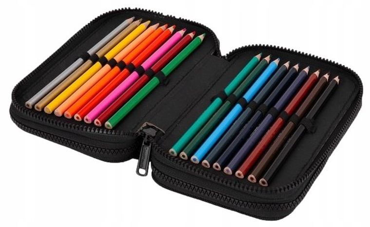 CoolPack, Jumper 3, piórnik rozkładany, potrójny, z wyposażeniem, Don'T Do It