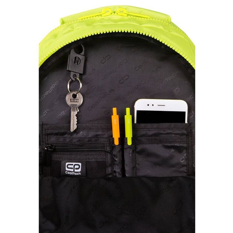 CoolPack, Pick, plecak szkolny, 2-komorowy, Gradient Lemon