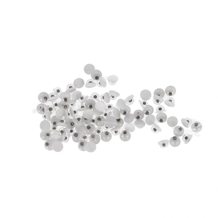 Craft With Fun, ozdoba samoprzylepne, oczy, 3w1