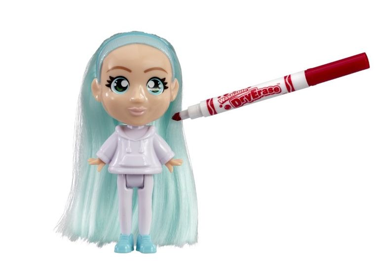 Crayola, Colour'n'Style Friends, lalka do stylizacji