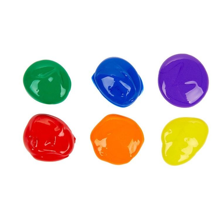 Crayola, farby akwarelowe w tubkach, 6 kolorów