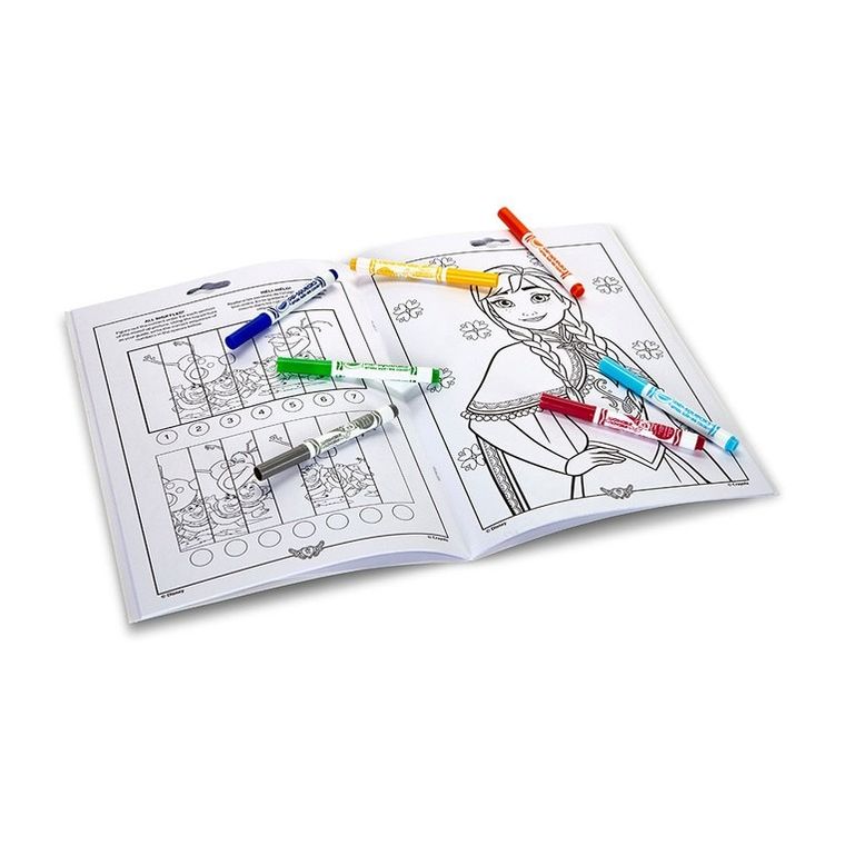 Crayola, Kraina Lodu, kolorowanka aktywizująca