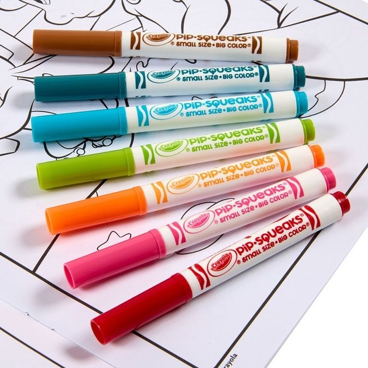 Crayola, Lilo i Stitch, kolorowanka z łamigłówkami i flamastrami