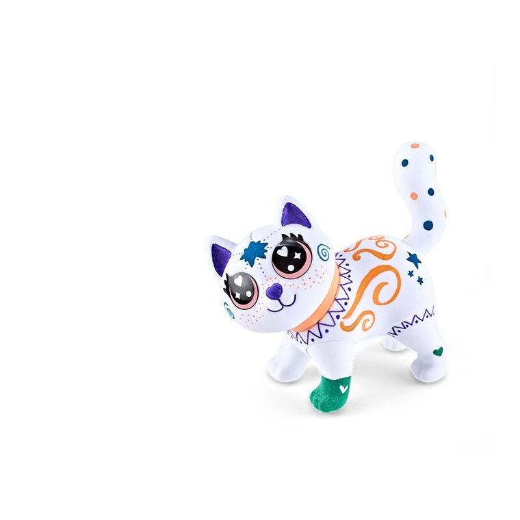 Crayola, Washimals, Jumbo Pets, figurka do kolorowania zmywalnymi flamastrami, Kotka Jenny