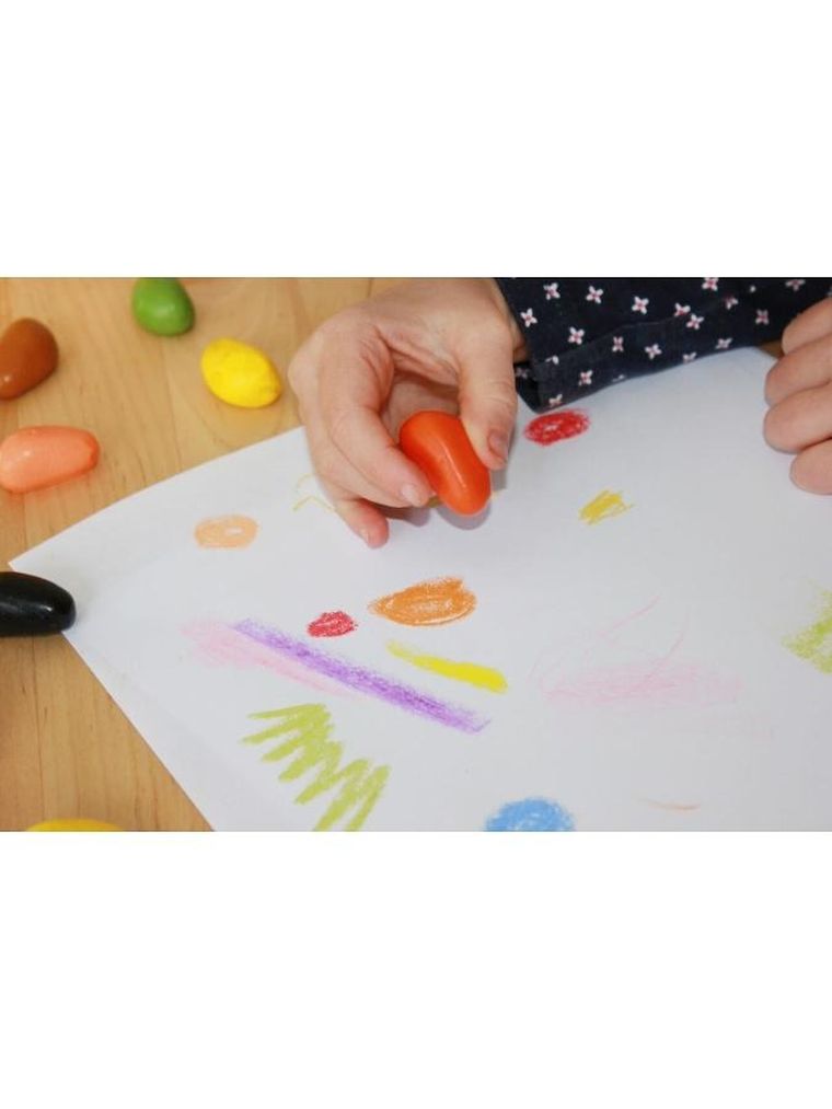 Crayon Rocks, Modern Art, kredki w bawełnianym woreczku, 8 kolorów